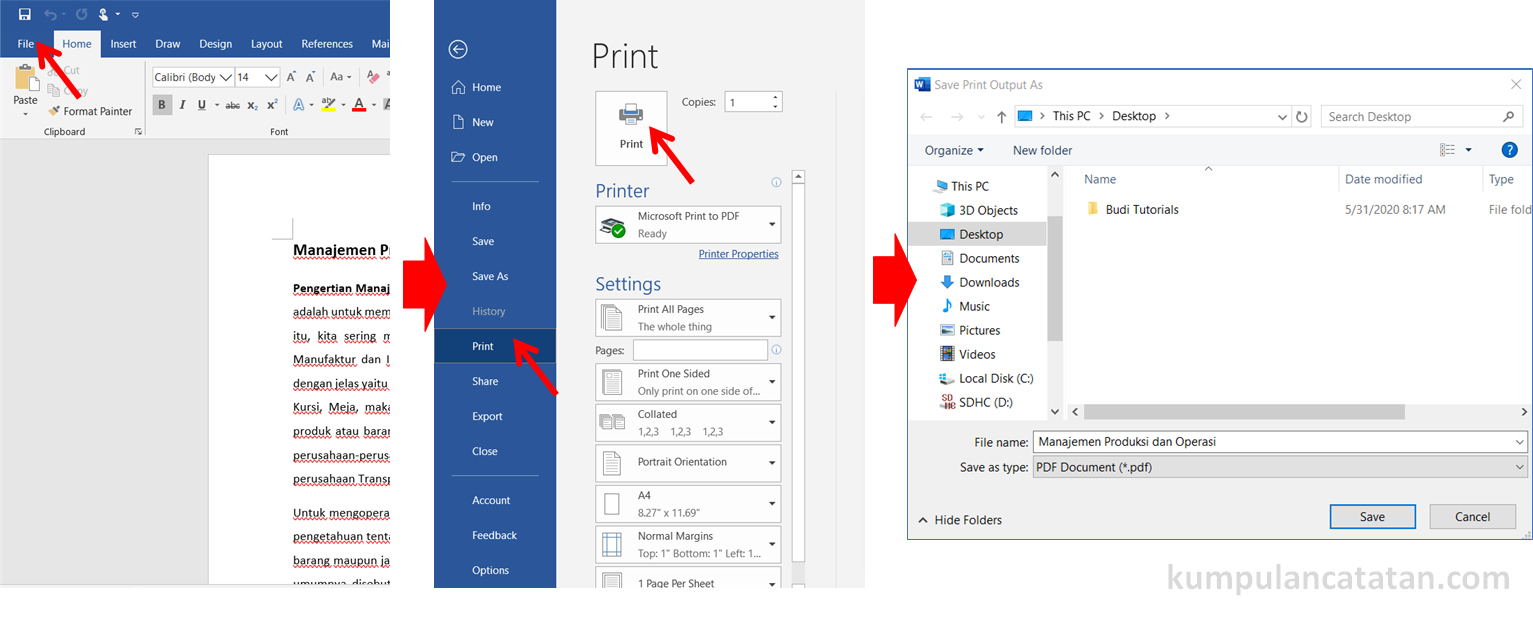 5 Rahasia Cepat Cara File Word di Ubah ke PDF Tanpa Aplikasi yang Jarang Diketahui