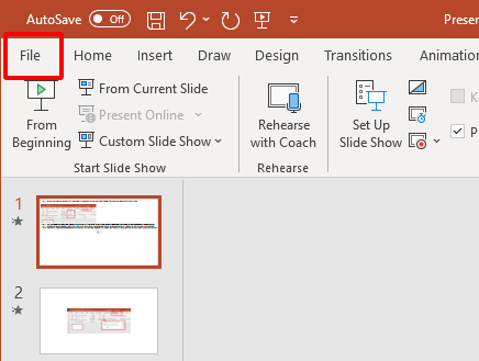 cara gambpang ubah file power point ke word